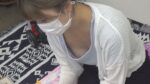 全盛期のフジテレビの女子アナみたいなママさんの日焼けあとおっぱい眩しい胸チラ盗撮
