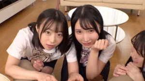 ミニマム痴女J●三匹に無邪気におチンチン弄られたらドMに目覚めるのは必然